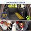 Large Seat Guard Waterproof Back Seat Extended Cover With Mesh Window Storage Pockets