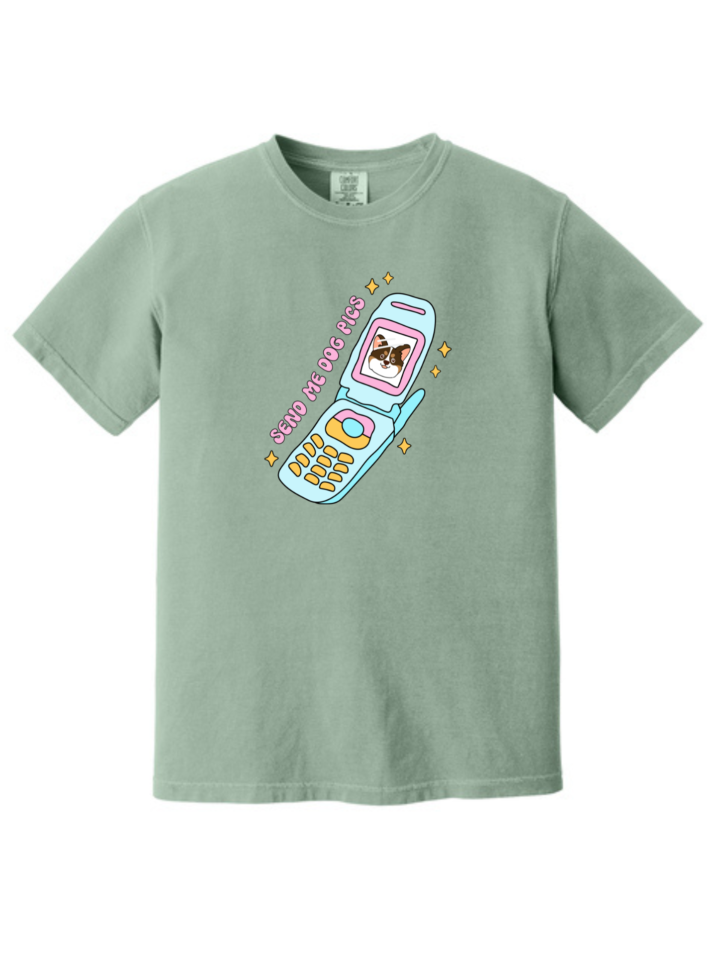 Send Me Dog Pics Comfort Colors T-Shirt
