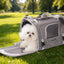 Mr. Peanut's Monterey Series Airline Compliant Horizontal Backpack Pet Carrier