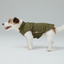 Reversible Dog Vest Jacket - Green Brown