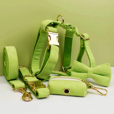 Apple Green Corduroy Set