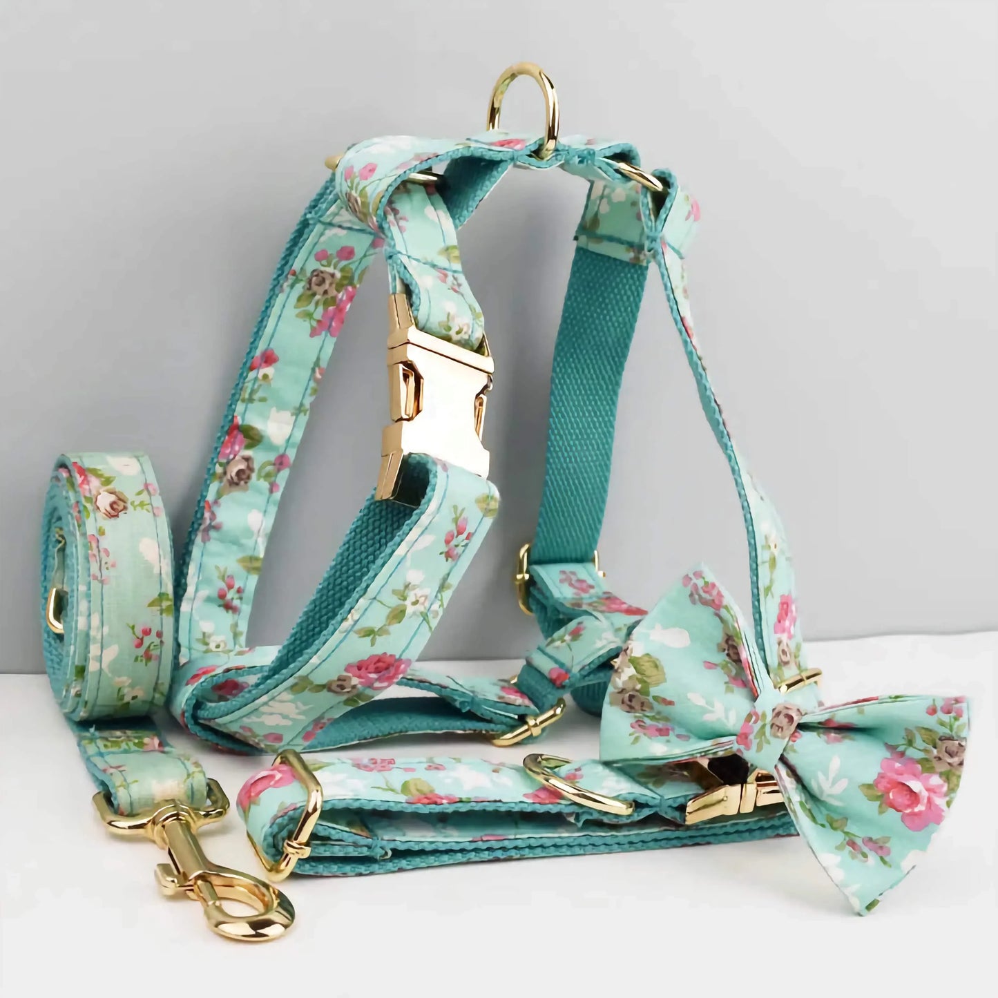 Blue Blossom Floral Set