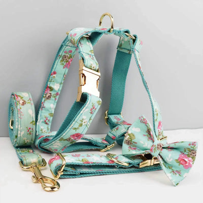 Blue Blossom Floral Set