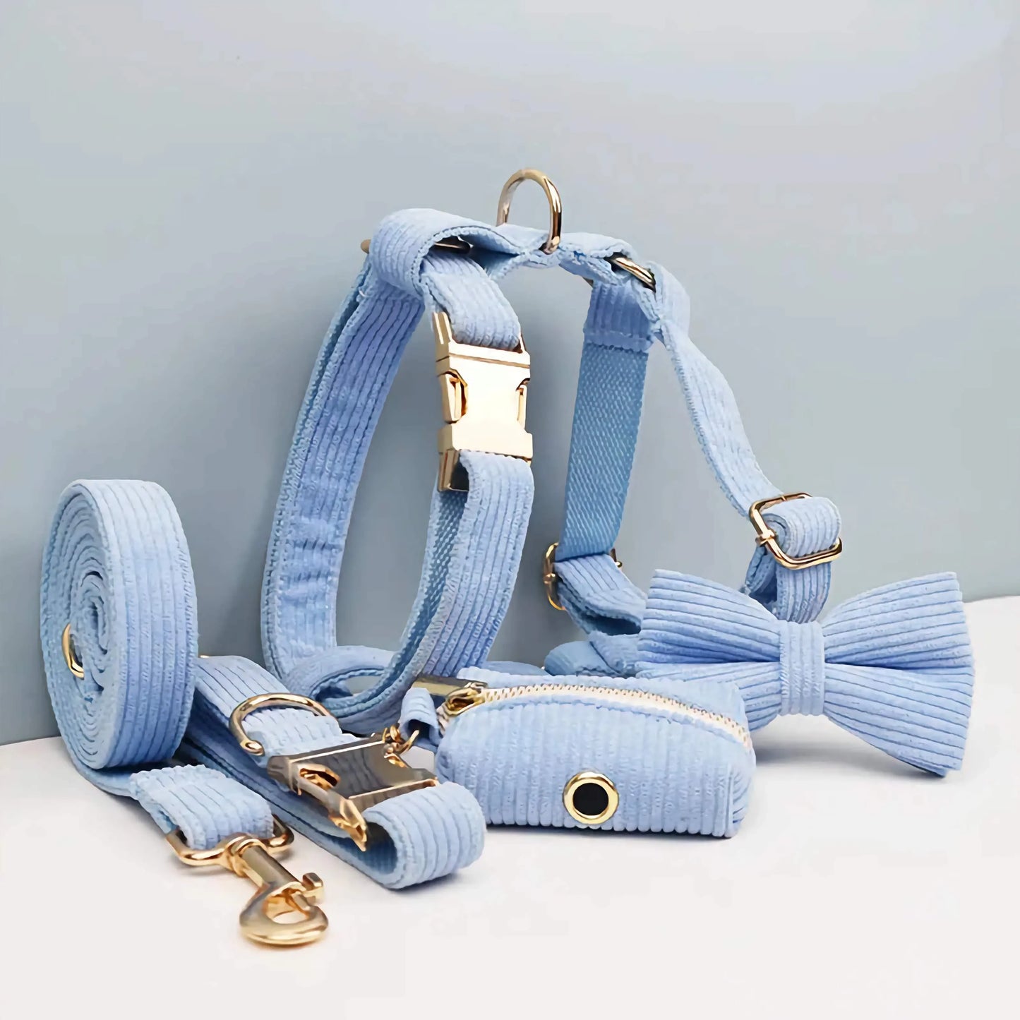 Blue Corduroy Set