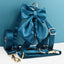 Blue Green Satin Set