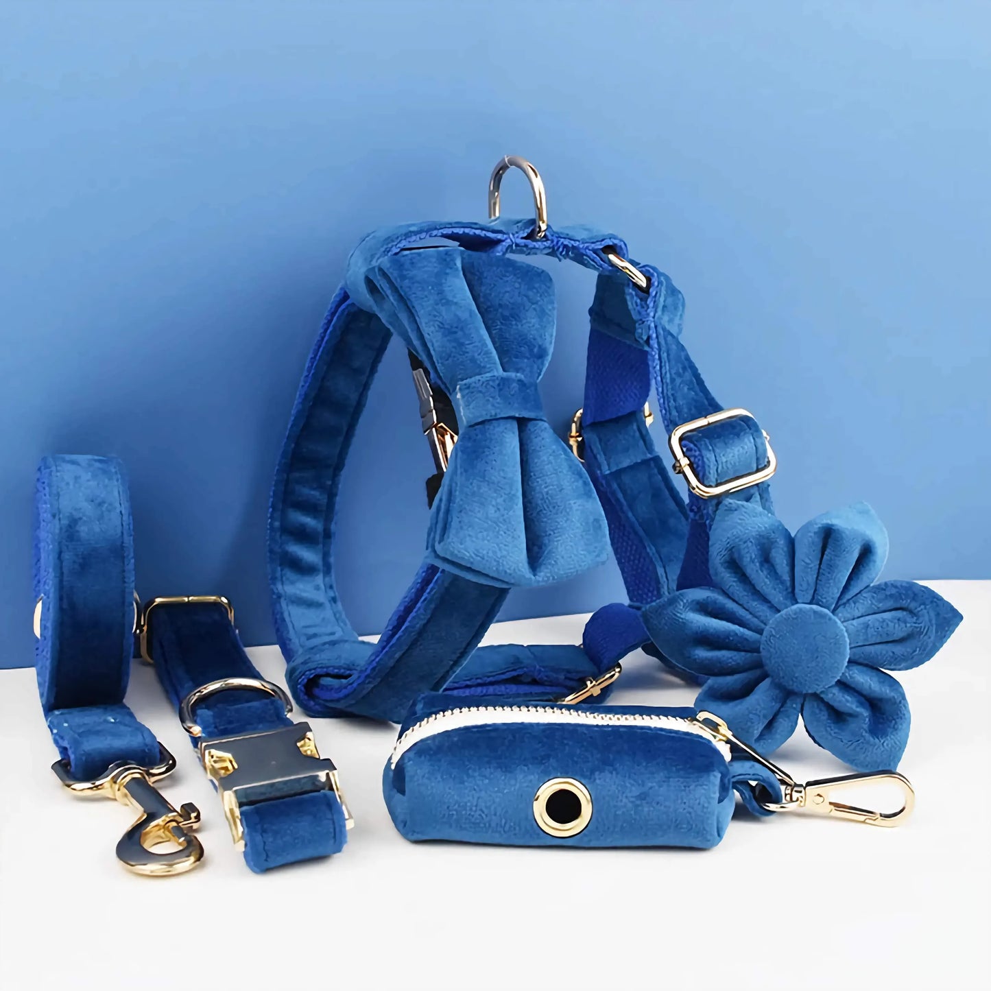 Blue Velvet Set