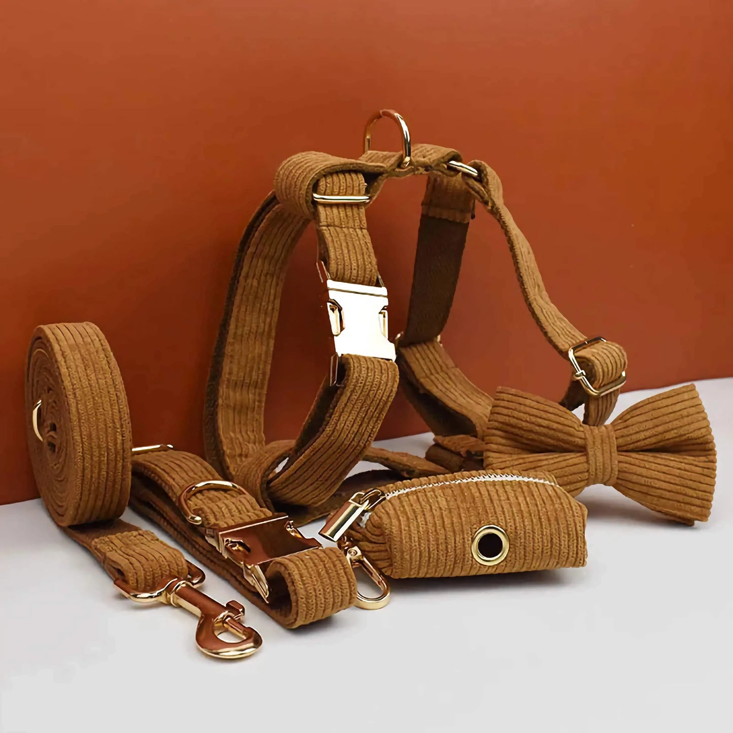 Caramel Corduroy Set