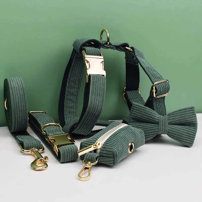 Dark Green Corduroy Set