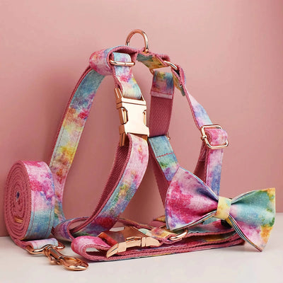 Dreamy Rainbow Floral Print Set