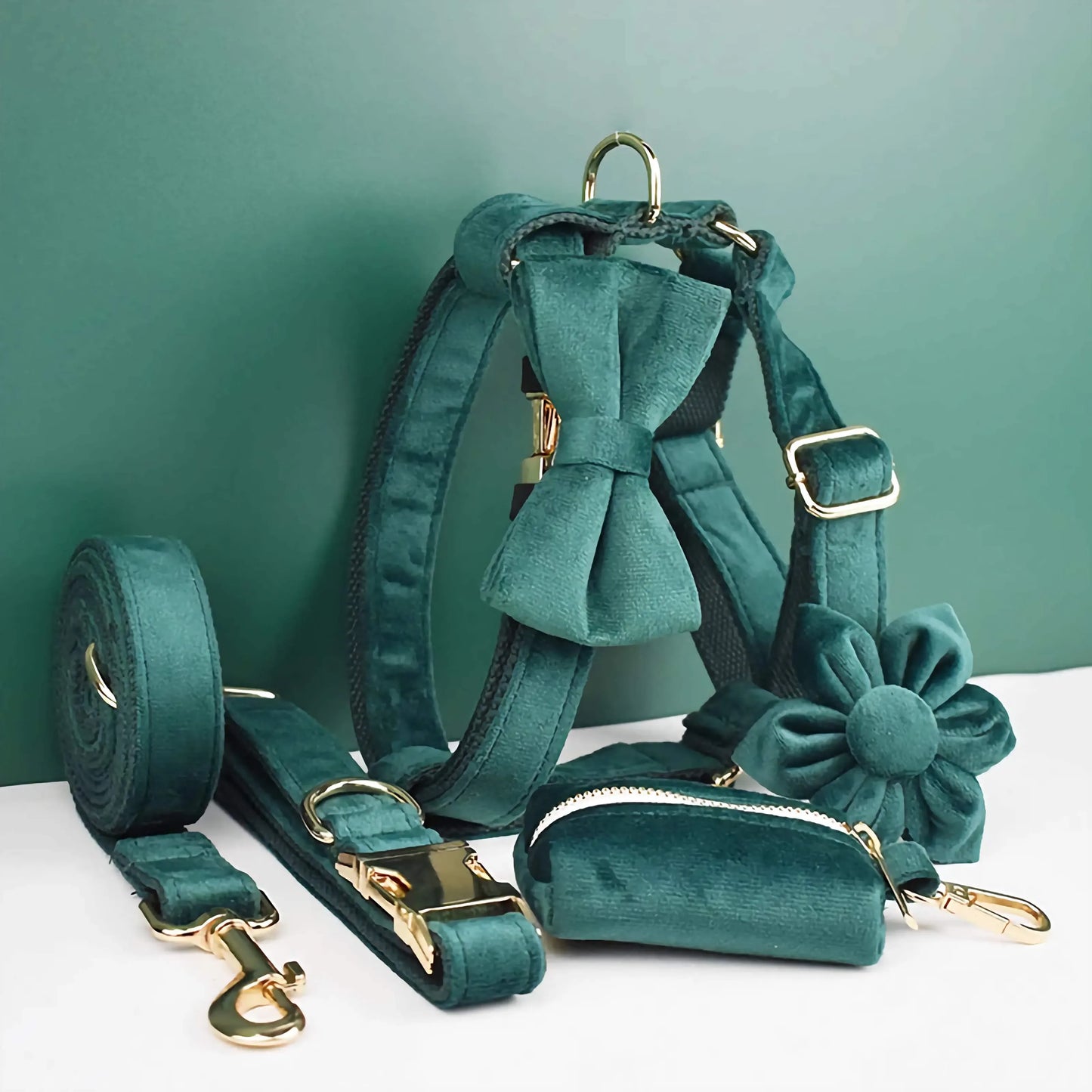 Green Velvet Set