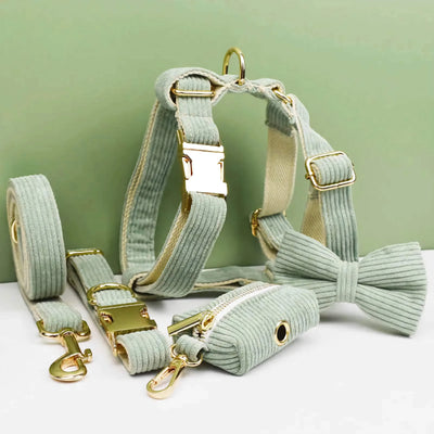 Light Green Corduroy Set