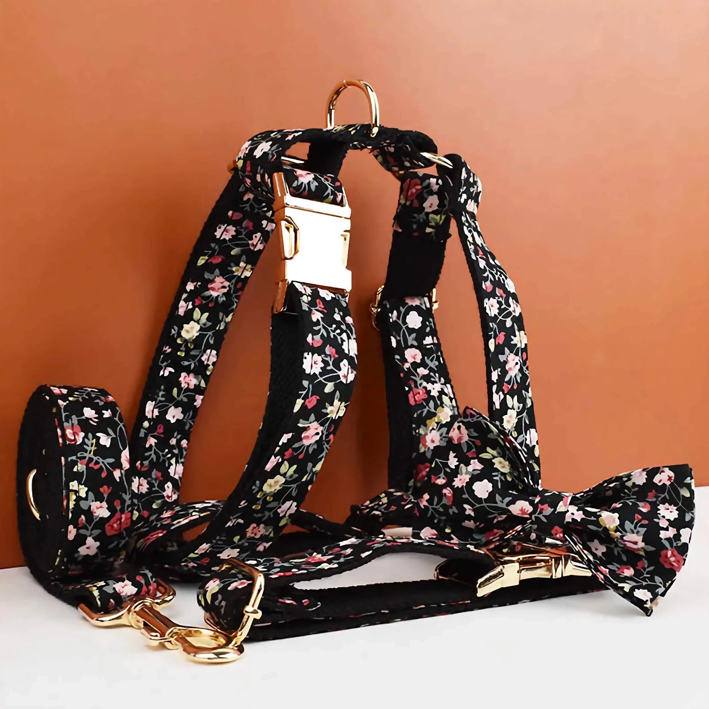 Midnight Blossom Floral Set