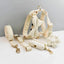 Milky White Velvet Set