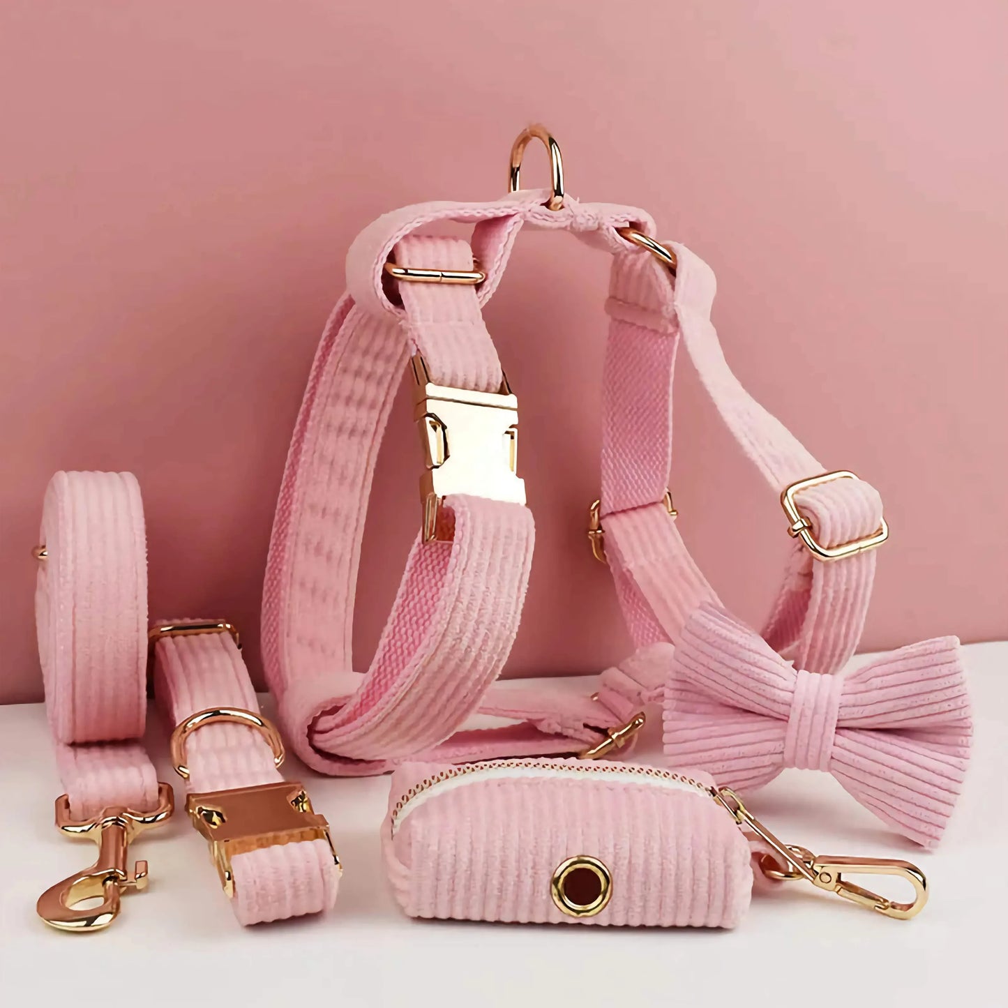 Pink Corduroy Set