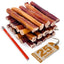 ValueBull USA Bully Sticks for Large Dogs, Jumbo 6 Inch, 25 Count