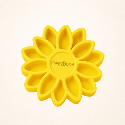 FreezSunflower - Interactive Frozen Sunflower Dog Chew For Tough Chewers