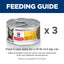 Hill's Science Diet Adult Urinary & Hairball Control Canned Cat Food, Savory Chicken