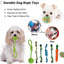 20-Piece Puppy Teething Chew Toy Set with Basket for Small & Medium Dogs