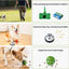 20-Piece Puppy Teething Chew Toy Set with Basket for Small & Medium Dogs