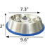 Mr. Peanut's Slow Feed Anti Bloat Dog Bowl with Bonded Silicone Base