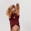 HUSTON HOODIE - DARK BURGUNDY