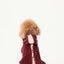 HUSTON HOODIE - DARK BURGUNDY
