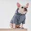 Tribeca adjustable velcro raincoat - Light Blue
