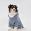 Tribeca adjustable velcro raincoat - Light Blue