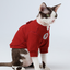 Embroidery Waffle T-Shirt - Red