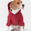 Tribeca adjustable velcro raincoat -  Burgundy