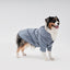 Tribeca adjustable velcro raincoat - Light Blue