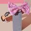 Sprinkle Me Pink Dog Collar & Bowtie