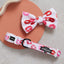 Smooch My Pooch Dog Collar & Bowtie