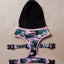 Camo QT Pink Hoodie Harness