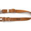 Pro Line Quick-Release Earth Brown Leather Dog Collar with Metal Buckle