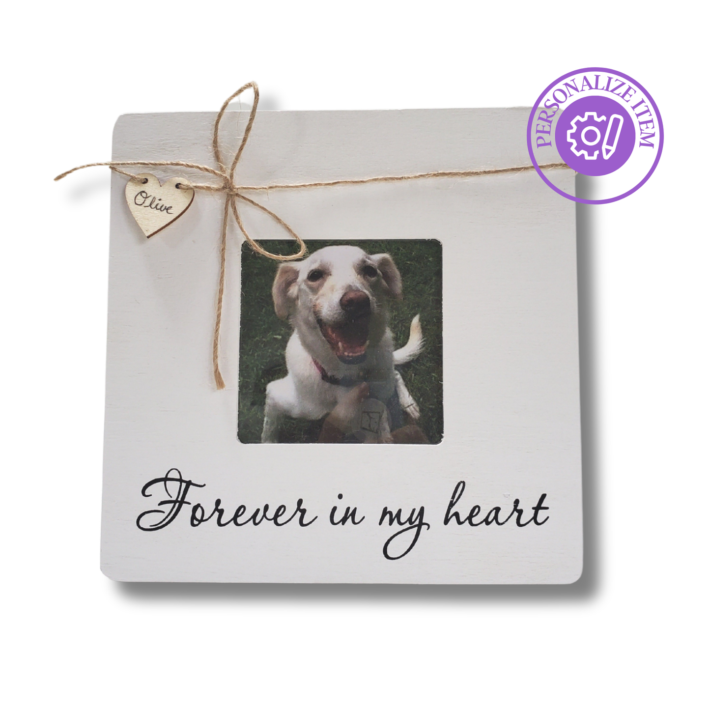 Forever In My Heart Pet Loss Frame