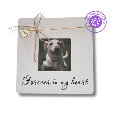 Forever In My Heart Pet Loss Frame