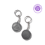 Celtic Knot Pawprint Keychain