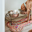 Chindi Rug Dog Bone Pet Food Mat