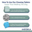 Washing Machine Cleaner Tablets Formulated for Pet Owners