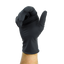 Dynarex Black Arrow Latex Exam Gloves, 6 Mil Thick, Powder-Free - 100/bx, 10bxs/cs (1000 Count)