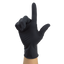 Dynarex Black Arrow Latex Exam Gloves, 6 Mil Thick, Powder-Free - 100/bx, 10bxs/cs (1000 Count)