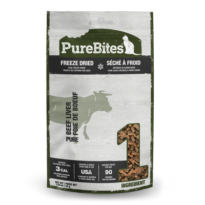 PureBites Freeze Dried Beef Liver Cat Treats