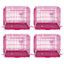 24-42" Collapsible Pink Dog Crate RED24-42