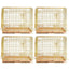 24-42" Collapsible Copper Gold Dog Crate GLD24/30/36/42