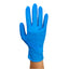 Dynarex Safe-Touch Blue Nitrile Exam Gloves - Non-Latex, Powder-Free - 100/box, 10bxs/case (1000 Count)