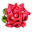 Collar Flower - Red with Hearts