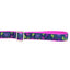Midnight Dahlia Velvet Dog Leash