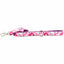 Pink Tie-Dye Velvet Dog Leash