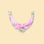 Bowtiful Garden Pink Floral Bandana